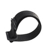 Black adjustable tactical sling adapter for rifle stocks