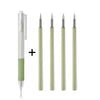 A set of precision craft knives for scrapbooking and DIY art, shown with an additional tool.