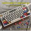 Cherry height PBT mechanical keycaps set for keyboards with various colors and profiles