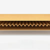 A stack of brown kraft cardboard shipping boxes, showing the corrugated structure and layered packaging.