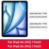 Paper-feel matte screen protector for iPad Air M2 and M3 models