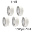 Roll of 5 roll round dot labels for organization