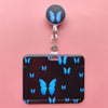 Leopard Retractable Card Holder Clip for Badges and IDs