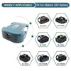 A collection of various Makita 18V battery adapters including BL1815, BL1820B, BL1830, BL1840, BL1850, BL1850B, and BL1860B.