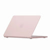 Estuche protector rosa y duradero para portátil MacBook Neo.