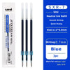 UNI Neutral Ink Refill set of three blue pens for smooth writing and quick drying
