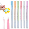 A set of colorful precision quick-dry spot glue pens in various shades including blue, orange, green, and pink.